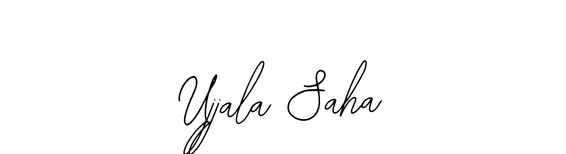 Bearetta-2O07w is a professional signature style that is perfect for those who want to add a touch of class to their signature. It is also a great choice for those who want to make their signature more unique. Get Ujjala Saha name to fancy signature for free. Ujjala Saha signature style 12 images and pictures png