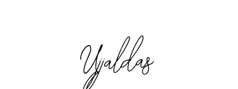 How to make Ujjaldas name signature. Use Bearetta-2O07w style for creating short signs online. This is the latest handwritten sign. Ujjaldas signature style 12 images and pictures png