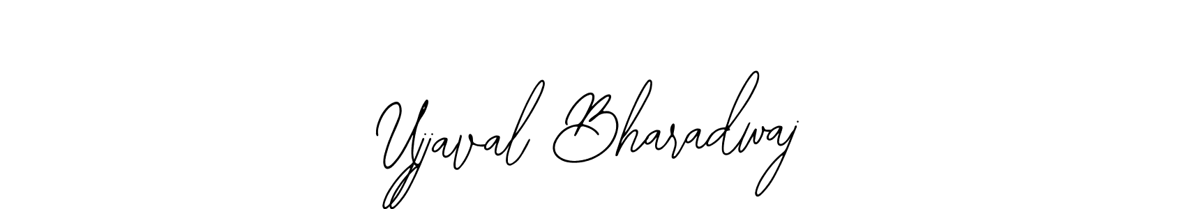 Create a beautiful signature design for name Ujjaval Bharadwaj. With this signature (Bearetta-2O07w) fonts, you can make a handwritten signature for free. Ujjaval Bharadwaj signature style 12 images and pictures png