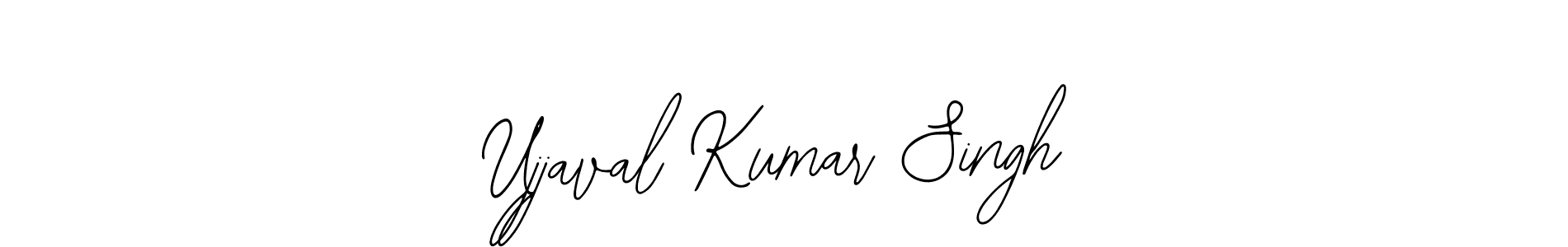 How to make Ujjaval Kumar Singh name signature. Use Bearetta-2O07w style for creating short signs online. This is the latest handwritten sign. Ujjaval Kumar Singh signature style 12 images and pictures png