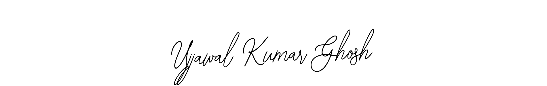 How to make Ujjawal Kumar Ghosh name signature. Use Bearetta-2O07w style for creating short signs online. This is the latest handwritten sign. Ujjawal Kumar Ghosh signature style 12 images and pictures png