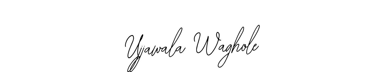 Ujjawala Waghole stylish signature style. Best Handwritten Sign (Bearetta-2O07w) for my name. Handwritten Signature Collection Ideas for my name Ujjawala Waghole. Ujjawala Waghole signature style 12 images and pictures png