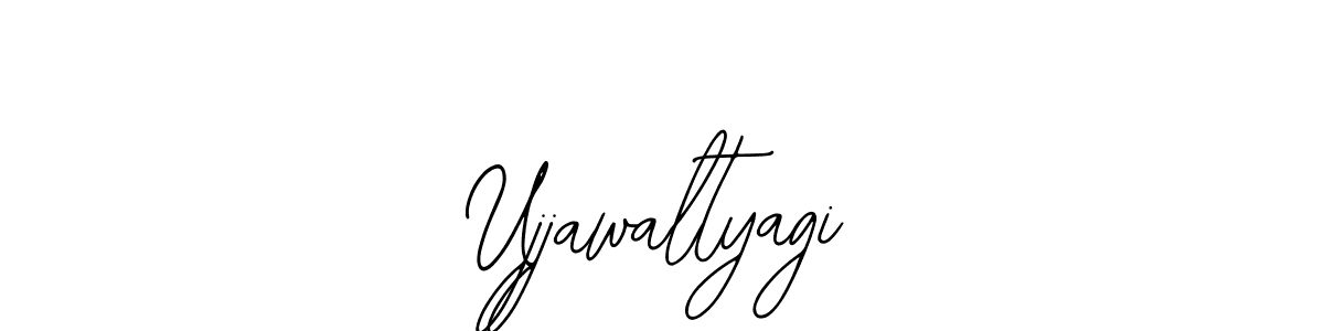 How to make Ujjawaltyagi name signature. Use Bearetta-2O07w style for creating short signs online. This is the latest handwritten sign. Ujjawaltyagi signature style 12 images and pictures png