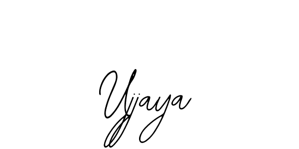 How to make Ujjaya name signature. Use Bearetta-2O07w style for creating short signs online. This is the latest handwritten sign. Ujjaya signature style 12 images and pictures png