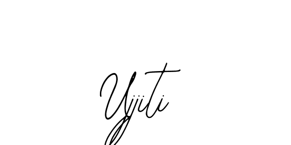 Make a beautiful signature design for name Ujjiti. With this signature (Bearetta-2O07w) style, you can create a handwritten signature for free. Ujjiti signature style 12 images and pictures png