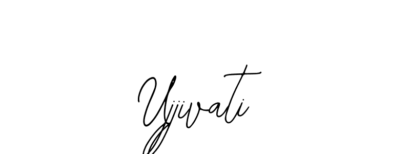 You should practise on your own different ways (Bearetta-2O07w) to write your name (Ujjivati) in signature. don't let someone else do it for you. Ujjivati signature style 12 images and pictures png