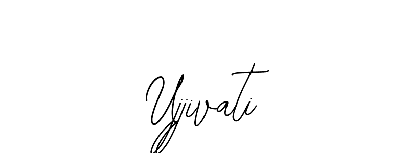 You should practise on your own different ways (Bearetta-2O07w) to write your name (Ujjivati) in signature. don't let someone else do it for you. Ujjivati signature style 12 images and pictures png