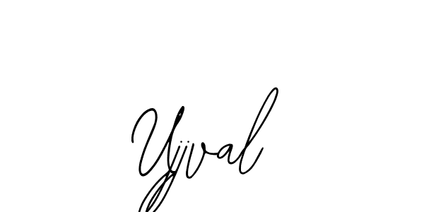 Also You can easily find your signature by using the search form. We will create Ujjval name handwritten signature images for you free of cost using Bearetta-2O07w sign style. Ujjval signature style 12 images and pictures png