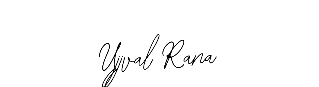 if you are searching for the best signature style for your name Ujjval Rana. so please give up your signature search. here we have designed multiple signature styles  using Bearetta-2O07w. Ujjval Rana signature style 12 images and pictures png
