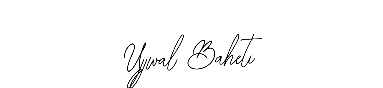 How to make Ujjwal Baheti signature? Bearetta-2O07w is a professional autograph style. Create handwritten signature for Ujjwal Baheti name. Ujjwal Baheti signature style 12 images and pictures png