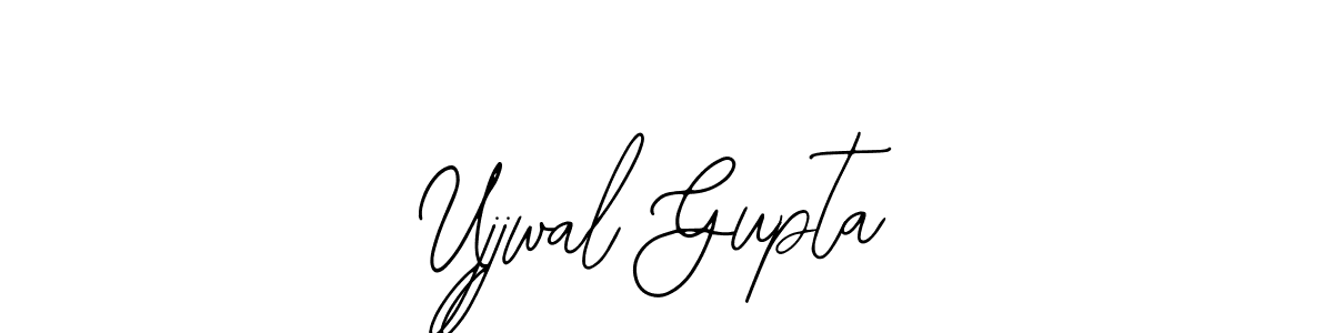 Use a signature maker to create a handwritten signature online. With this signature software, you can design (Bearetta-2O07w) your own signature for name Ujjwal Gupta. Ujjwal Gupta signature style 12 images and pictures png