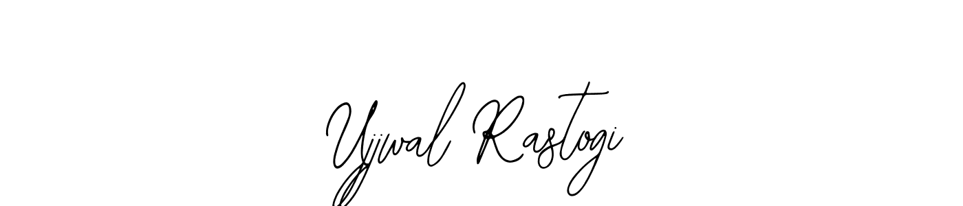 Similarly Bearetta-2O07w is the best handwritten signature design. Signature creator online .You can use it as an online autograph creator for name Ujjwal Rastogi. Ujjwal Rastogi signature style 12 images and pictures png