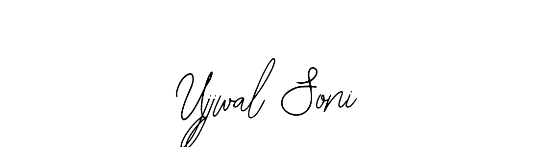Also we have Ujjwal Soni name is the best signature style. Create professional handwritten signature collection using Bearetta-2O07w autograph style. Ujjwal Soni signature style 12 images and pictures png