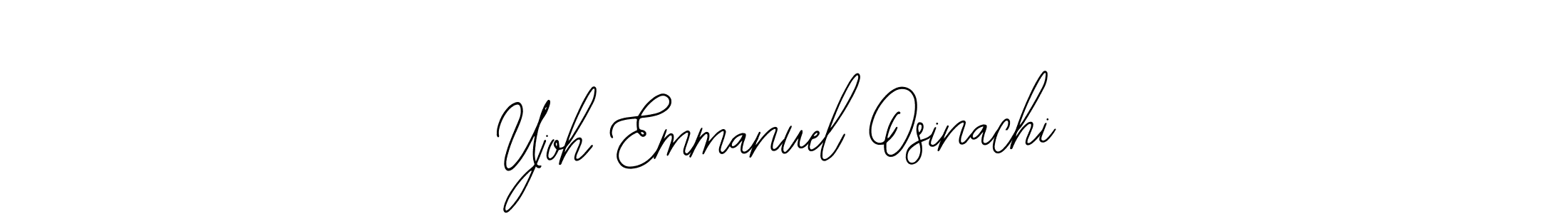 Make a beautiful signature design for name Ujoh Emmanuel Osinachi. With this signature (Bearetta-2O07w) style, you can create a handwritten signature for free. Ujoh Emmanuel Osinachi signature style 12 images and pictures png