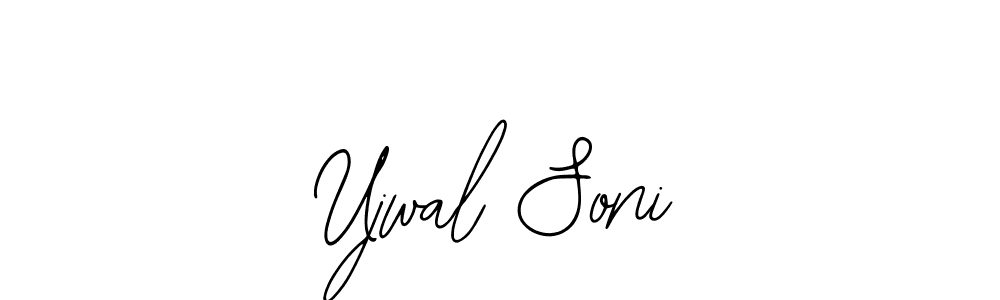 You can use this online signature creator to create a handwritten signature for the name Ujwal Soni. This is the best online autograph maker. Ujwal Soni signature style 12 images and pictures png