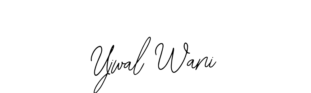 How to Draw Ujwal Wani signature style? Bearetta-2O07w is a latest design signature styles for name Ujwal Wani. Ujwal Wani signature style 12 images and pictures png