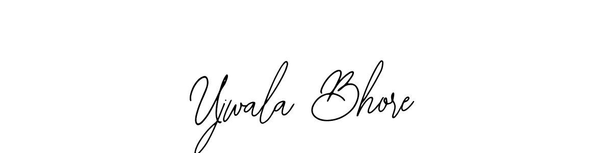 Also we have Ujwala Bhore name is the best signature style. Create professional handwritten signature collection using Bearetta-2O07w autograph style. Ujwala Bhore signature style 12 images and pictures png