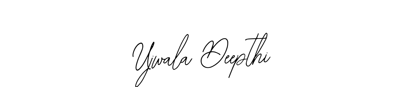 Similarly Bearetta-2O07w is the best handwritten signature design. Signature creator online .You can use it as an online autograph creator for name Ujwala Deepthi. Ujwala Deepthi signature style 12 images and pictures png