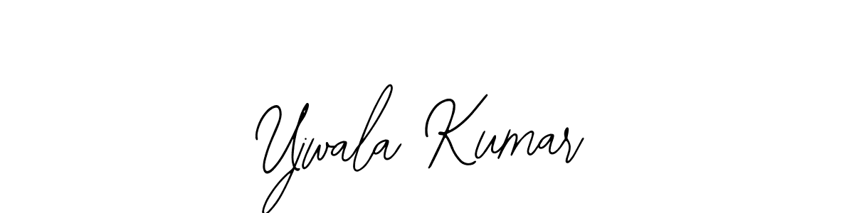 Use a signature maker to create a handwritten signature online. With this signature software, you can design (Bearetta-2O07w) your own signature for name Ujwala Kumar. Ujwala Kumar signature style 12 images and pictures png