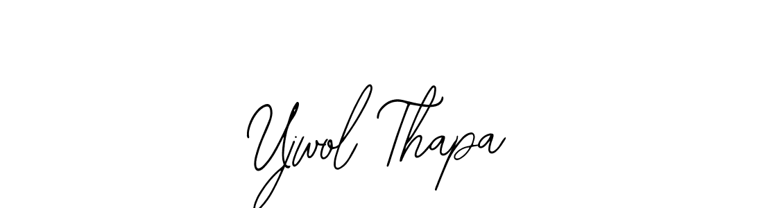 Create a beautiful signature design for name Ujwol Thapa. With this signature (Bearetta-2O07w) fonts, you can make a handwritten signature for free. Ujwol Thapa signature style 12 images and pictures png