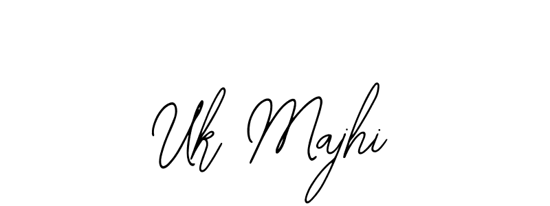 How to make Uk Majhi signature? Bearetta-2O07w is a professional autograph style. Create handwritten signature for Uk Majhi name. Uk Majhi signature style 12 images and pictures png