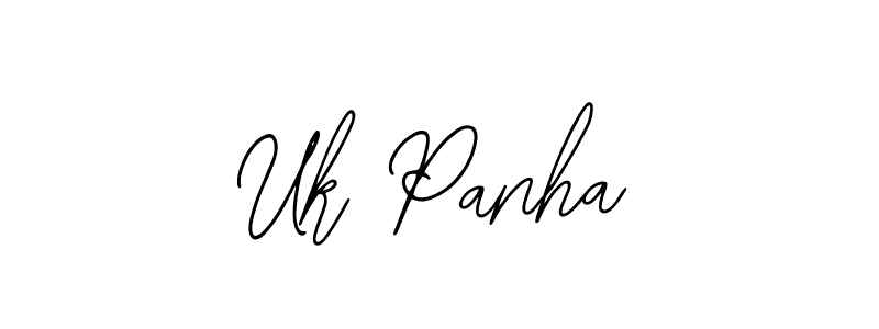 How to Draw Uk Panha signature style? Bearetta-2O07w is a latest design signature styles for name Uk Panha. Uk Panha signature style 12 images and pictures png