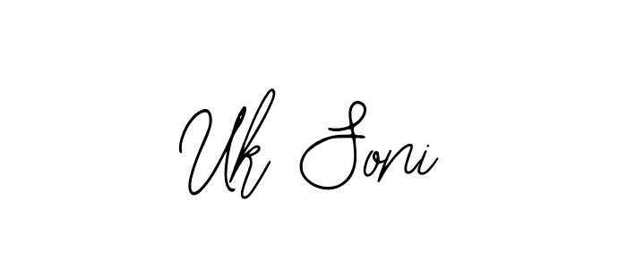 It looks lik you need a new signature style for name Uk Soni. Design unique handwritten (Bearetta-2O07w) signature with our free signature maker in just a few clicks. Uk Soni signature style 12 images and pictures png