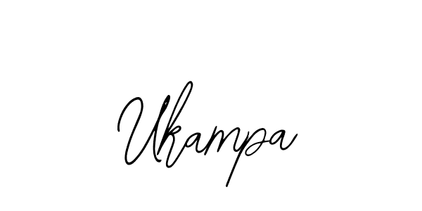 How to make Ukampa name signature. Use Bearetta-2O07w style for creating short signs online. This is the latest handwritten sign. Ukampa signature style 12 images and pictures png