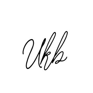 Make a beautiful signature design for name Ukb. With this signature (Bearetta-2O07w) style, you can create a handwritten signature for free. Ukb signature style 12 images and pictures png