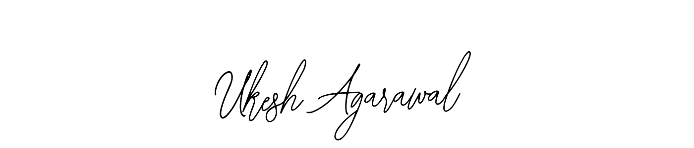 Also You can easily find your signature by using the search form. We will create Ukesh Agarawal name handwritten signature images for you free of cost using Bearetta-2O07w sign style. Ukesh Agarawal signature style 12 images and pictures png