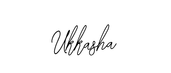 Design your own signature with our free online signature maker. With this signature software, you can create a handwritten (Bearetta-2O07w) signature for name Ukkasha. Ukkasha signature style 12 images and pictures png