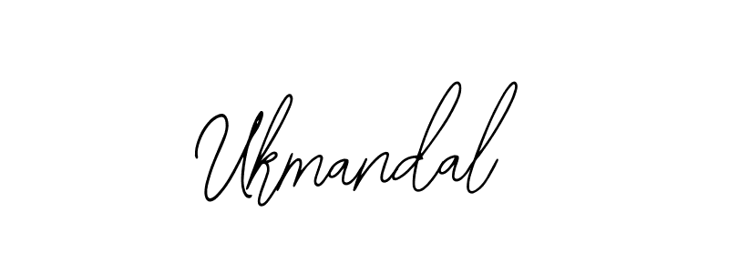 if you are searching for the best signature style for your name Ukmandal. so please give up your signature search. here we have designed multiple signature styles  using Bearetta-2O07w. Ukmandal signature style 12 images and pictures png