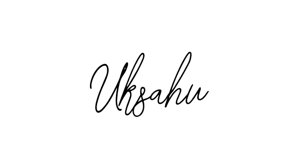 Create a beautiful signature design for name Uksahu. With this signature (Bearetta-2O07w) fonts, you can make a handwritten signature for free. Uksahu signature style 12 images and pictures png
