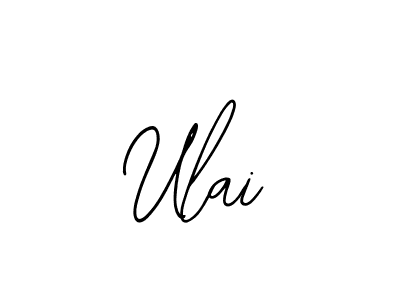 The best way (Bearetta-2O07w) to make a short signature is to pick only two or three words in your name. The name Ulai include a total of six letters. For converting this name. Ulai signature style 12 images and pictures png