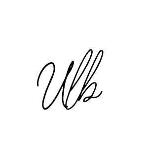 Use a signature maker to create a handwritten signature online. With this signature software, you can design (Bearetta-2O07w) your own signature for name Ulb. Ulb signature style 12 images and pictures png