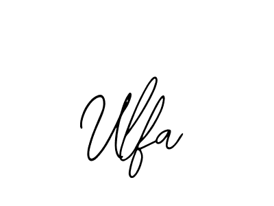 Also You can easily find your signature by using the search form. We will create Ulfa name handwritten signature images for you free of cost using Bearetta-2O07w sign style. Ulfa signature style 12 images and pictures png