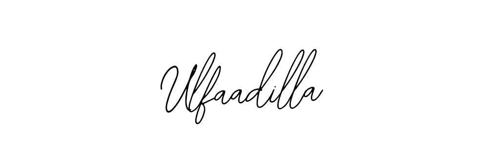 Create a beautiful signature design for name Ulfaadilla. With this signature (Bearetta-2O07w) fonts, you can make a handwritten signature for free. Ulfaadilla signature style 12 images and pictures png