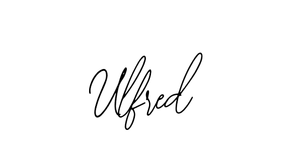 How to Draw Ulfred signature style? Bearetta-2O07w is a latest design signature styles for name Ulfred. Ulfred signature style 12 images and pictures png