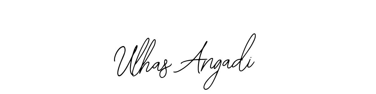 Make a beautiful signature design for name Ulhas Angadi. Use this online signature maker to create a handwritten signature for free. Ulhas Angadi signature style 12 images and pictures png