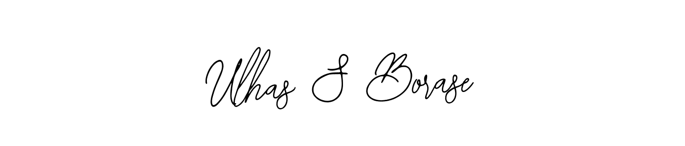 You should practise on your own different ways (Bearetta-2O07w) to write your name (Ulhas S Borase) in signature. don't let someone else do it for you. Ulhas S Borase signature style 12 images and pictures png