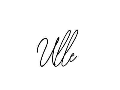 if you are searching for the best signature style for your name Ulle. so please give up your signature search. here we have designed multiple signature styles  using Bearetta-2O07w. Ulle signature style 12 images and pictures png