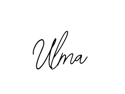 How to make Ulma signature? Bearetta-2O07w is a professional autograph style. Create handwritten signature for Ulma name. Ulma signature style 12 images and pictures png