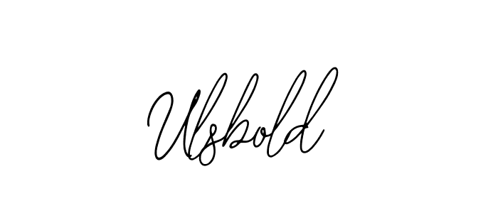 Also we have Ulsbold name is the best signature style. Create professional handwritten signature collection using Bearetta-2O07w autograph style. Ulsbold signature style 12 images and pictures png