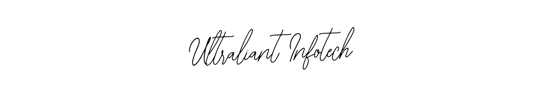 How to Draw Ultraliant Infotech signature style? Bearetta-2O07w is a latest design signature styles for name Ultraliant Infotech. Ultraliant Infotech signature style 12 images and pictures png