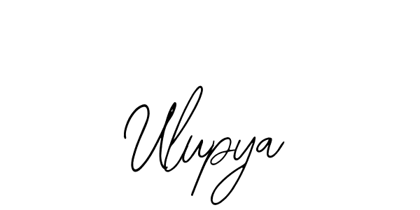 You should practise on your own different ways (Bearetta-2O07w) to write your name (Ulupya) in signature. don't let someone else do it for you. Ulupya signature style 12 images and pictures png