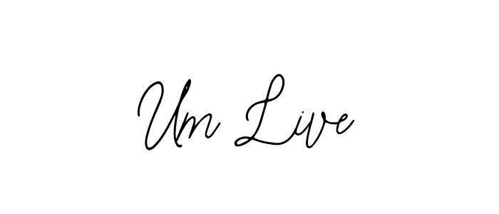 See photos of Um Live official signature by Spectra . Check more albums & portfolios. Read reviews & check more about Bearetta-2O07w font. Um Live signature style 12 images and pictures png