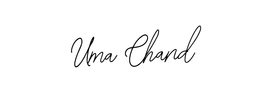 Also we have Uma Chand name is the best signature style. Create professional handwritten signature collection using Bearetta-2O07w autograph style. Uma Chand signature style 12 images and pictures png
