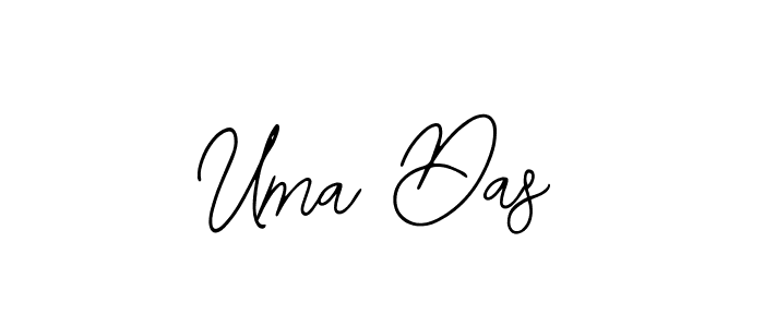 Make a beautiful signature design for name Uma Das. With this signature (Bearetta-2O07w) style, you can create a handwritten signature for free. Uma Das signature style 12 images and pictures png