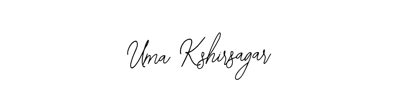 Uma Kshirsagar stylish signature style. Best Handwritten Sign (Bearetta-2O07w) for my name. Handwritten Signature Collection Ideas for my name Uma Kshirsagar. Uma Kshirsagar signature style 12 images and pictures png