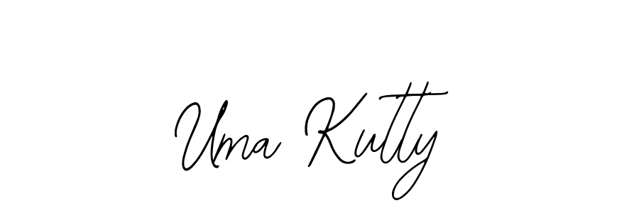 Make a beautiful signature design for name Uma Kutty. With this signature (Bearetta-2O07w) style, you can create a handwritten signature for free. Uma Kutty signature style 12 images and pictures png